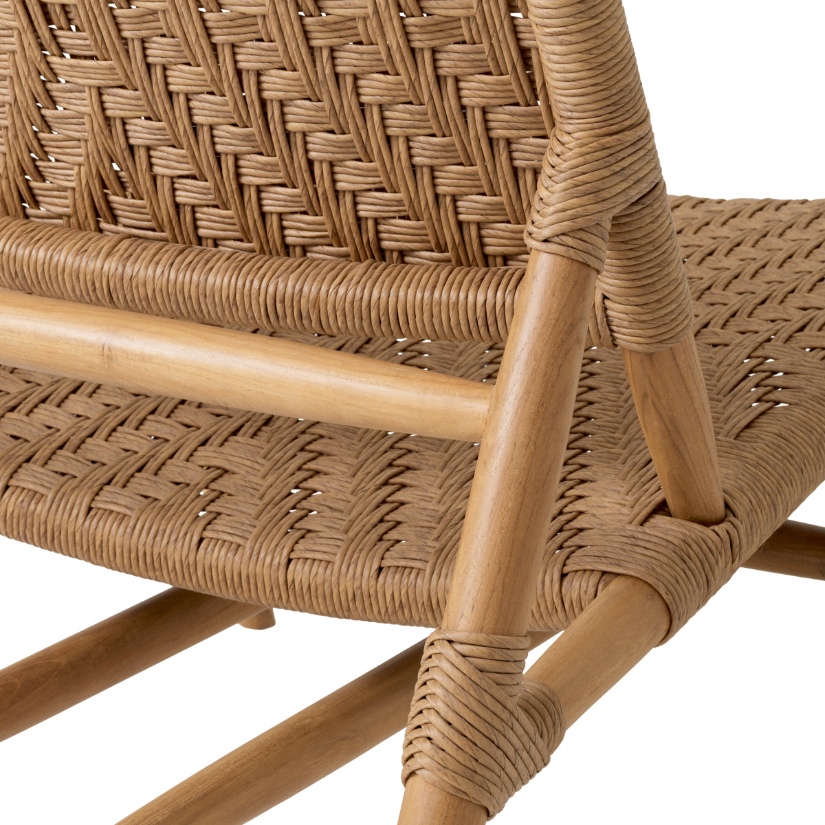 Laroc Outdoor Chair and Foot Stool