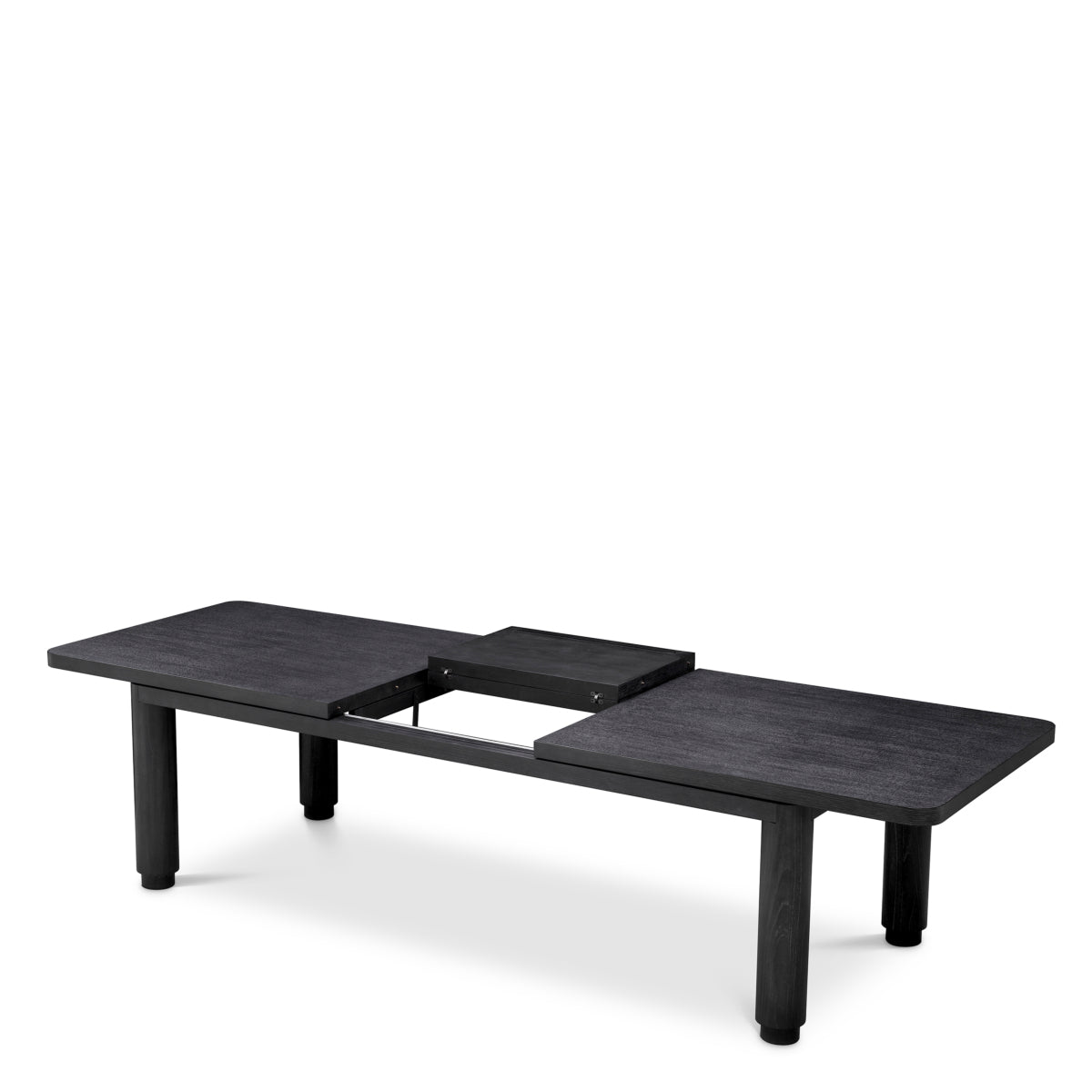 Atelier Small Extendable Dining Table | Charcoal Oak