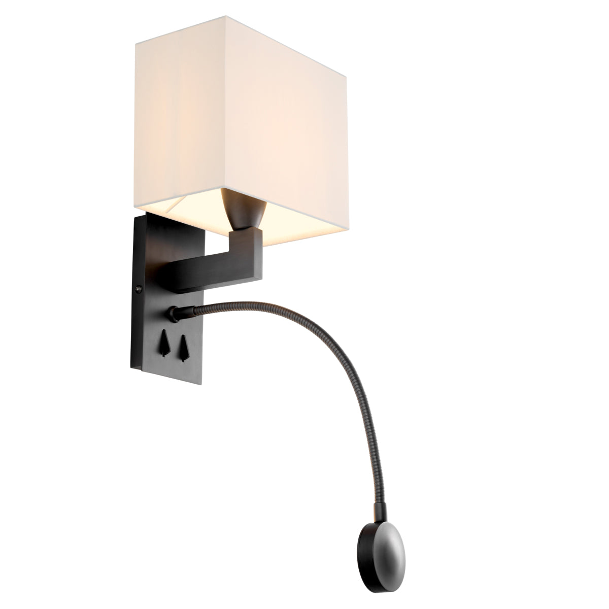 Bronze Bedside Sconce