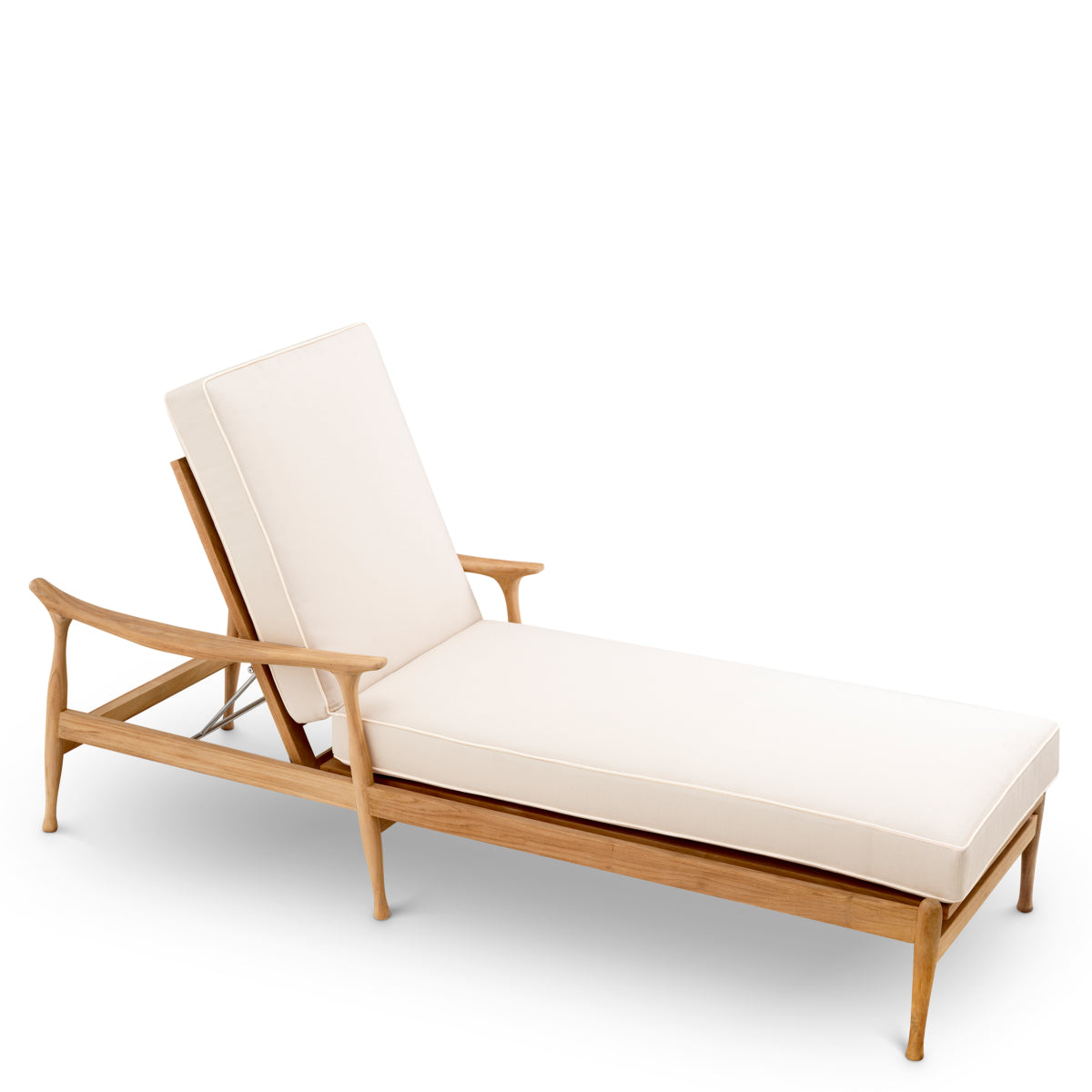Manzo Teak Outdoor Chaise