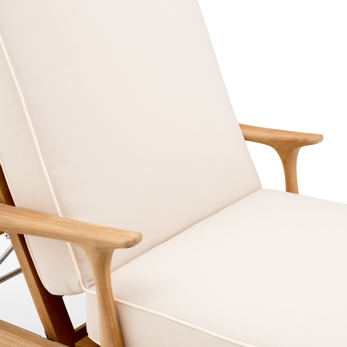 Manzo Teak Outdoor Chaise