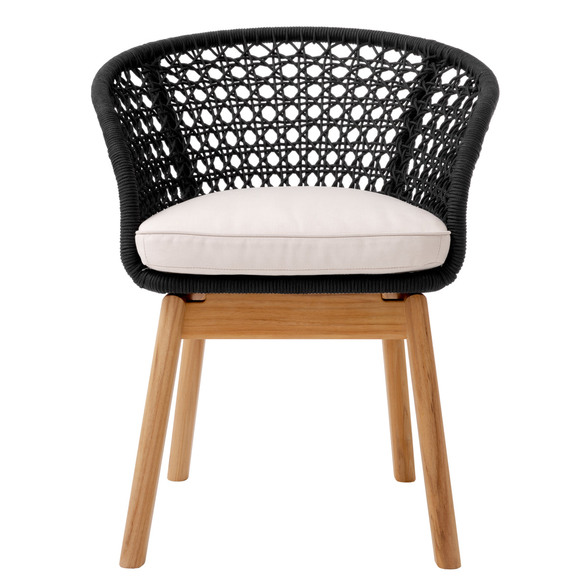 Trinity Outdoor Dining Chair | Black