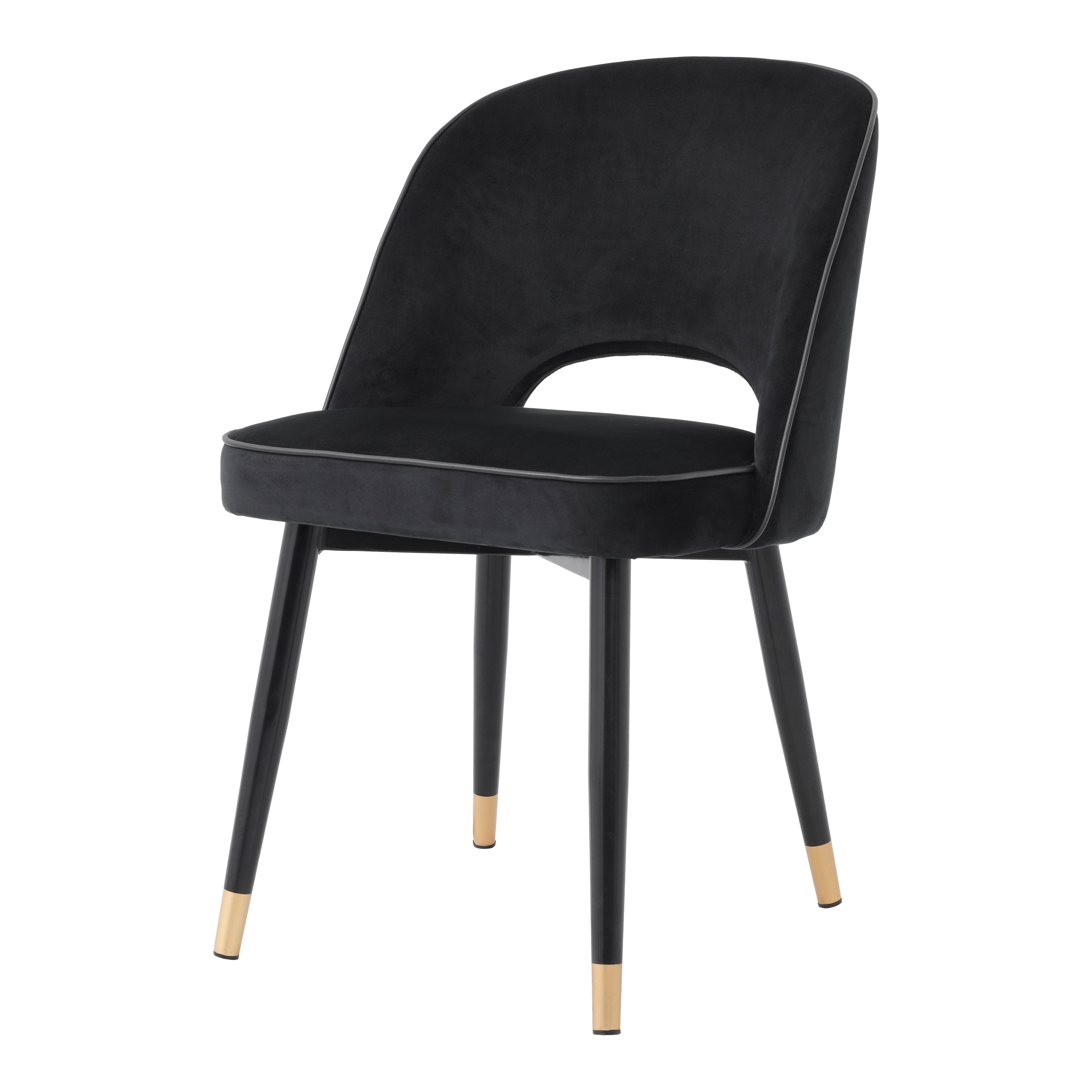 Cliff Dining Chair Pair | Roche Black