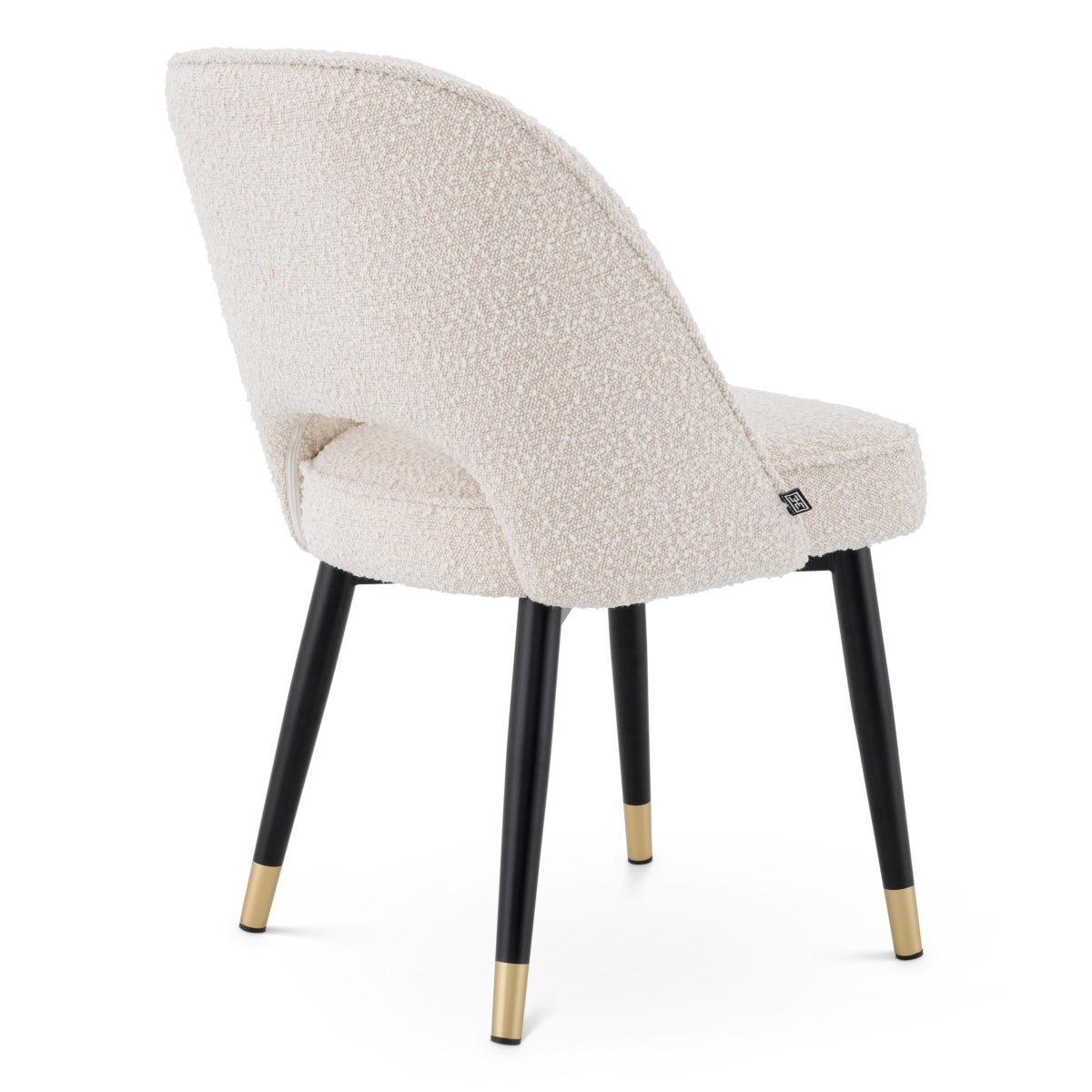 Cliff Dining Chair Pair | Bouclé
