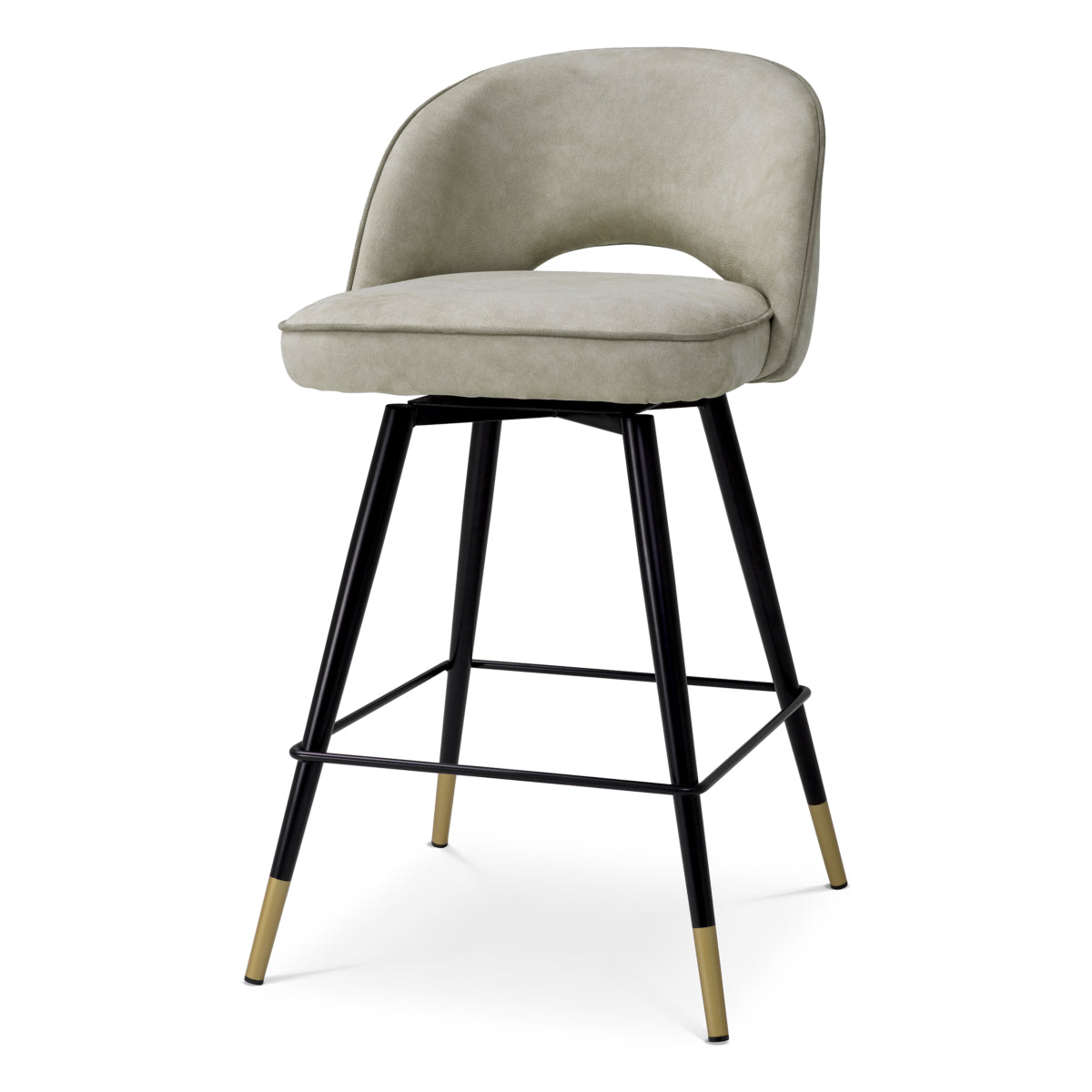 Cliff Counter Stool Pair | Performance Silver