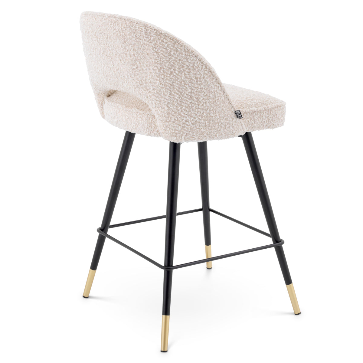 Cliff Counter Stool Pair | Bouclé