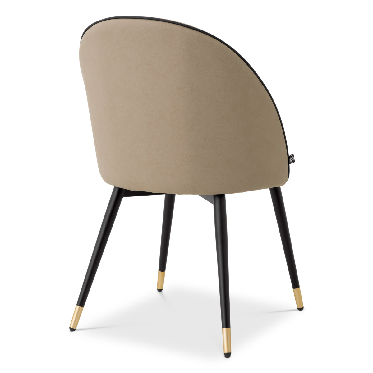 Cooper Dining Chair Pair | Beige Performance Leather