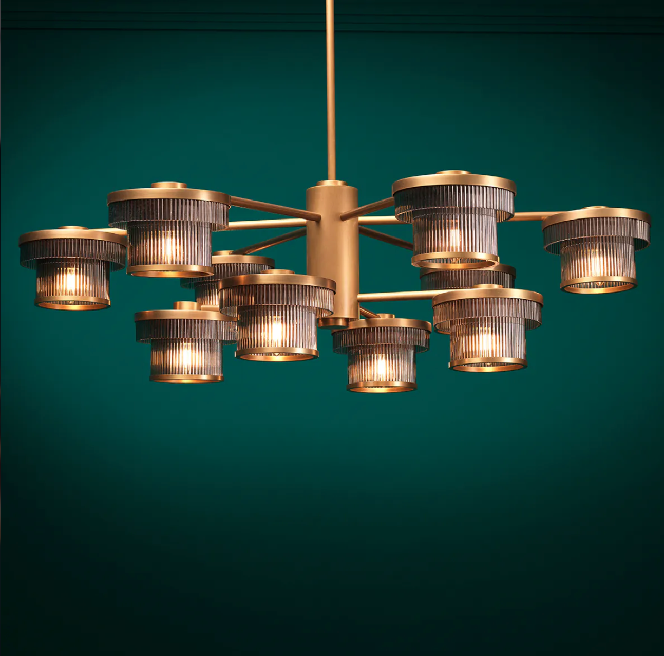 Andromeda Chandelier | Brass