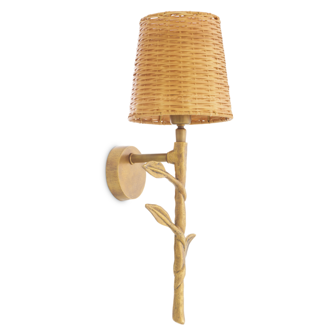 Farini Rattan Shade Sconce