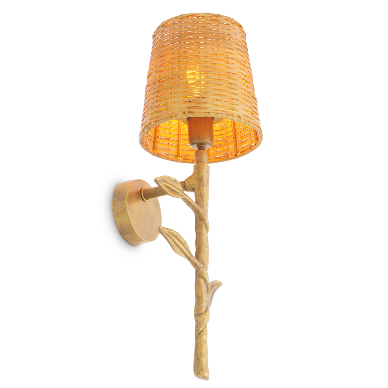 Farini Rattan Shade Sconce