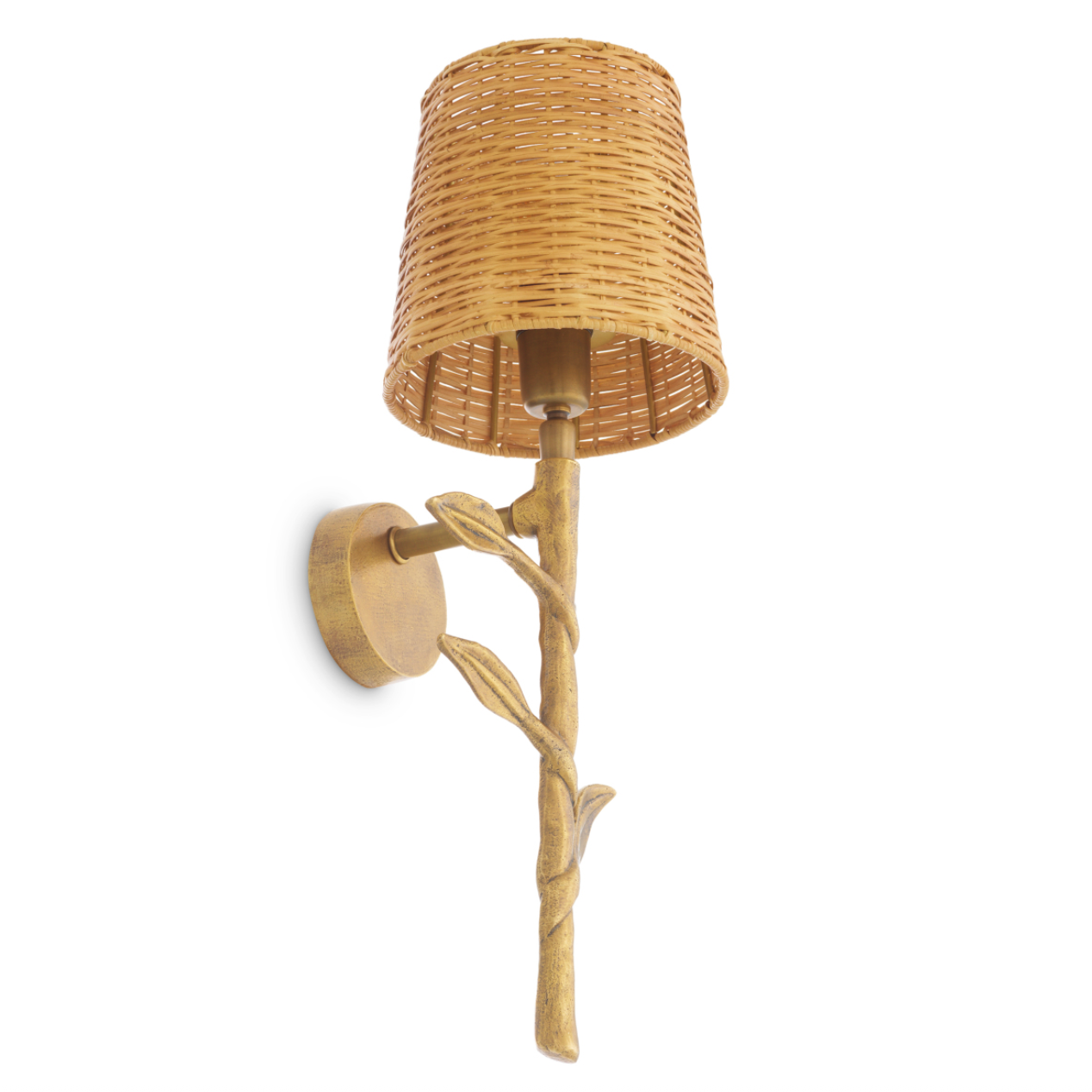 Farini Rattan Shade Sconce