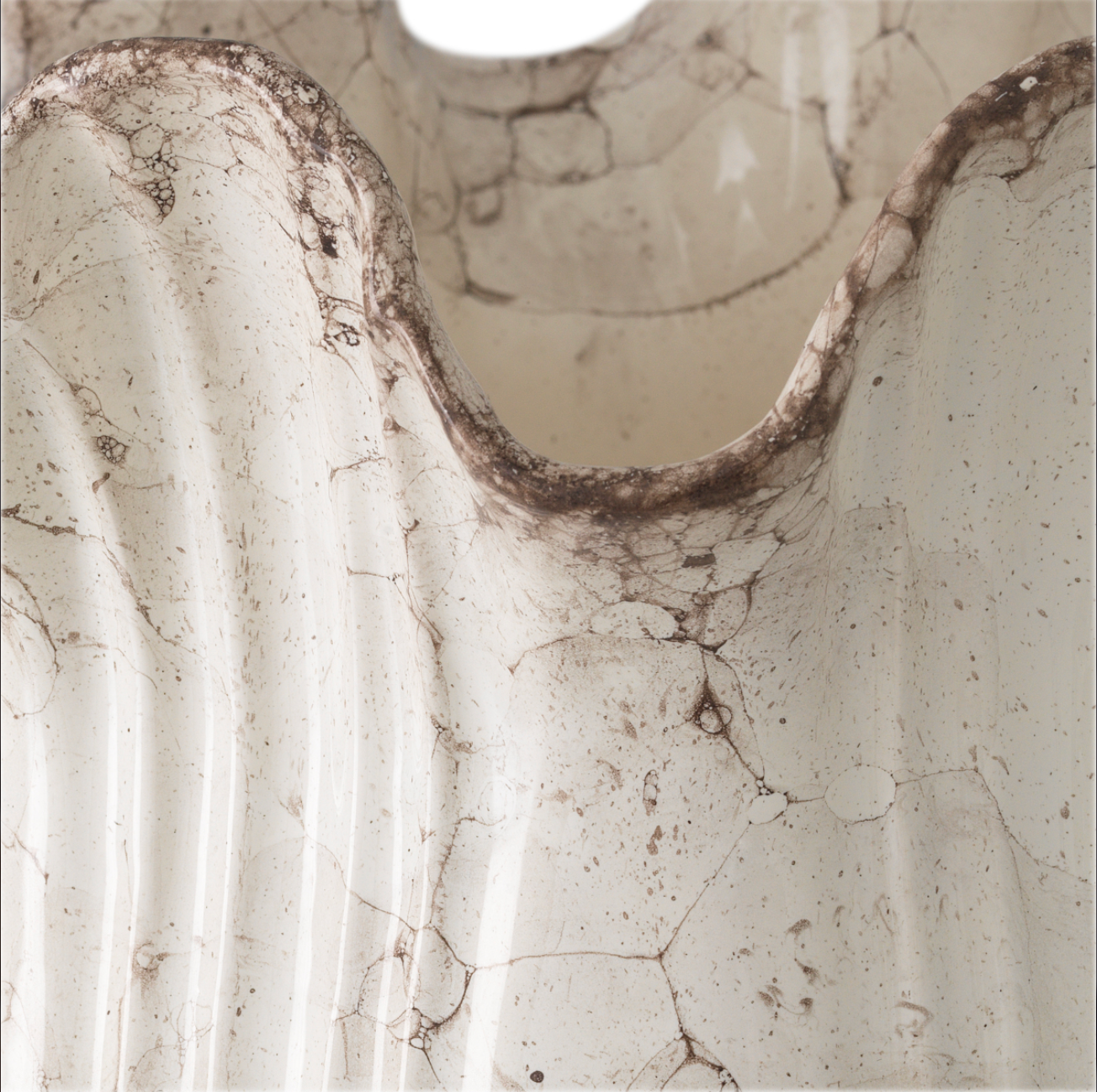 Tulipa Vase | Antique White