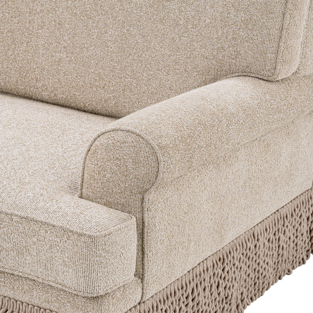 Madison Bullion Fringe Sofa