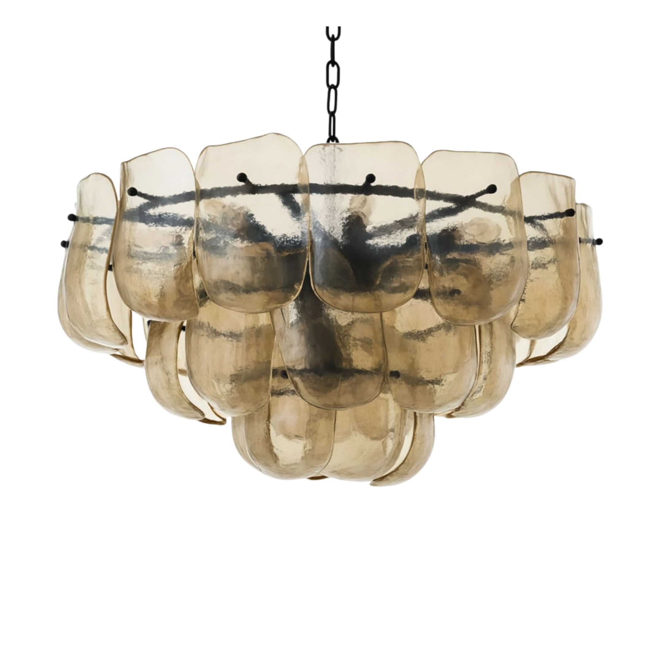 Caspian Chandelier | Smoked