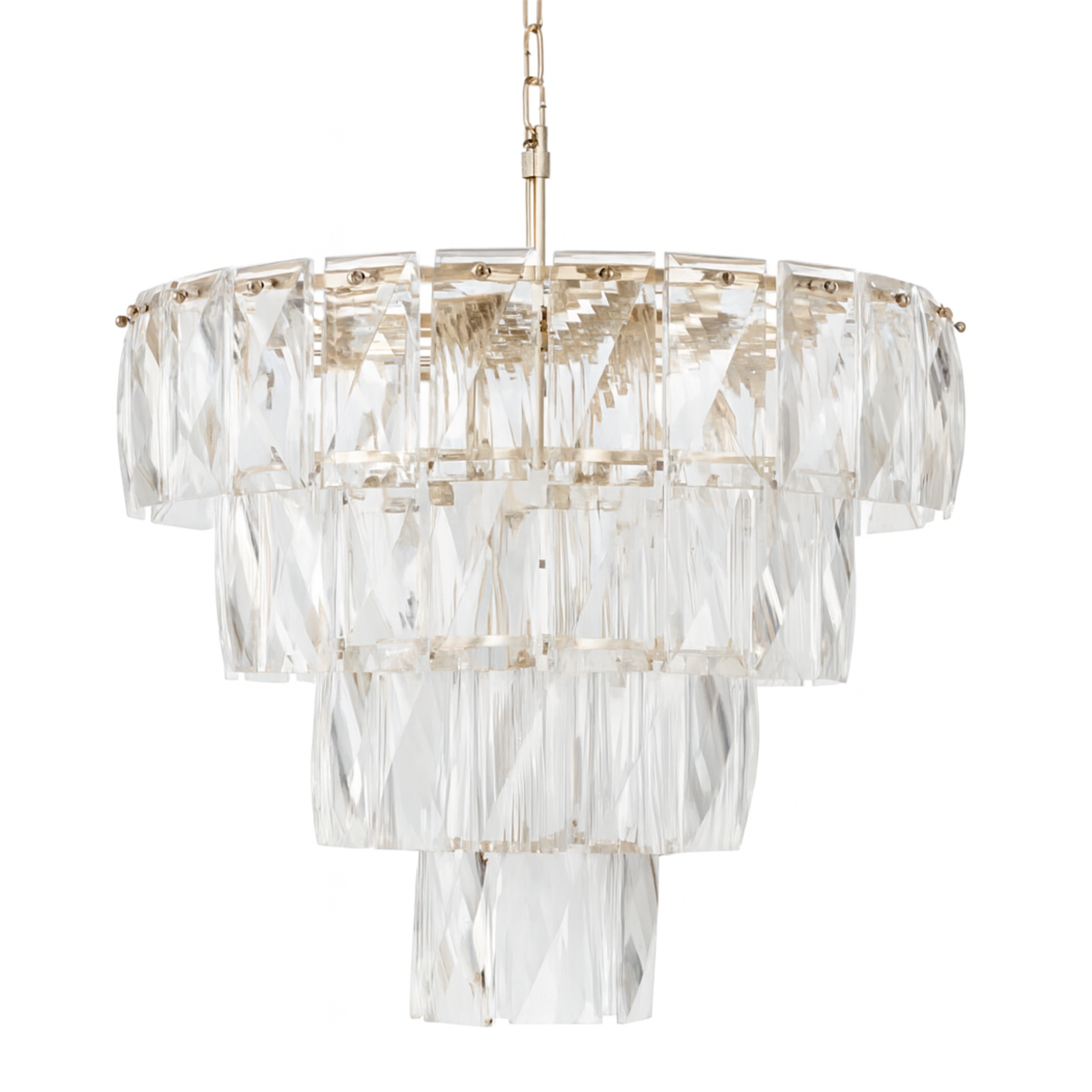 Amazone Smoked Crystal Chandelier | Small