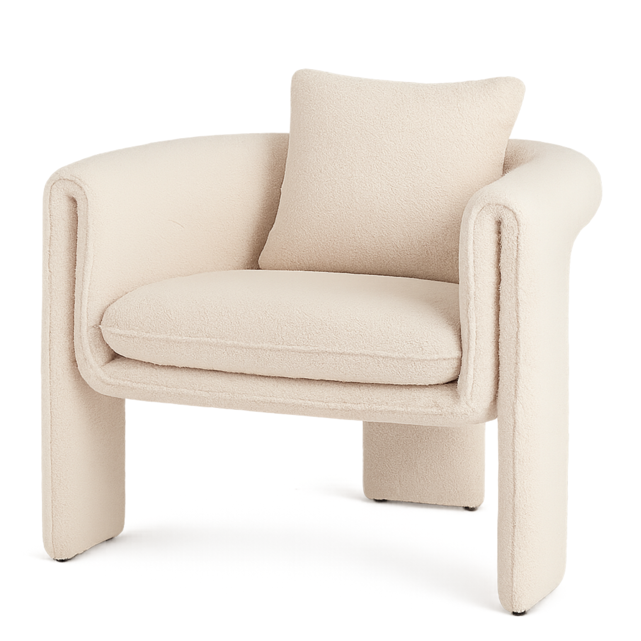 Toto Armchair | Bouclé