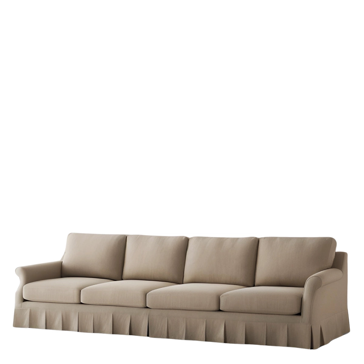 Classic Skirted Sofa